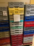 15 Dishwasher / Dish Caddy Racks w/ Mobile Dolly