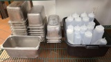 Various Steam Pans and Squeeze Bottles