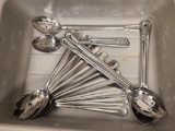 Fifteen Stainless Steel Serving Spoons, High Quality