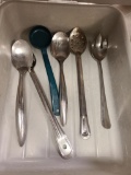 Six Serving Spoons