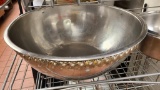 Decorative Stainless Steel Serving Bowl