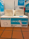 Full Case, 6,000ct Luncheon Napkins, 1/4 Fold