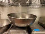 Large 21in Stainless Steel Mixing Bowl