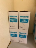 4 Boxes of Monogram Jumbo Flex Straws