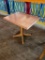 5 Rectangular Plastic Patio Tables, 24in x 31in - Sold by the Table xs High Bid