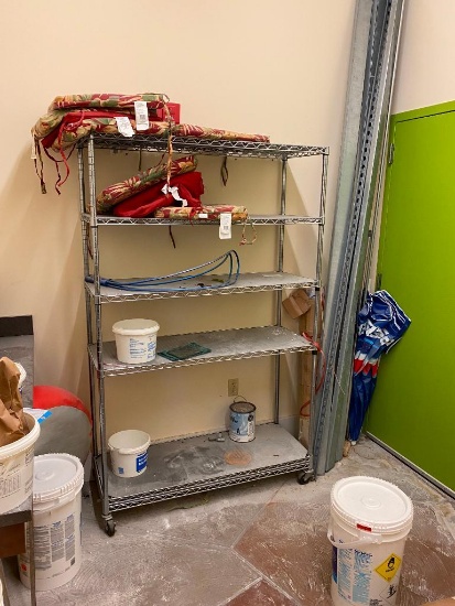 Metro Chrome Shelving Unit