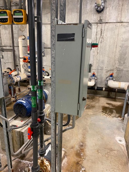 Air Filtration Suction Pump, Neptune Benson Guardian Flow Strainer, GE 300-Line Control, Flowmeter