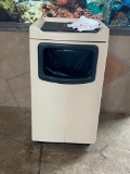 Indoor / Outdoor Trash Receptacle w/ Tray Storage Area On Top