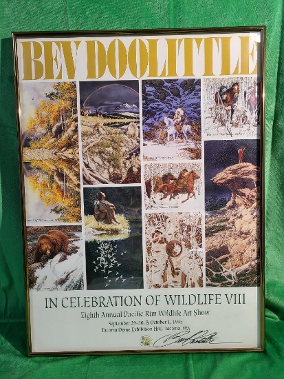 Signed Event Poster "In Celebration of Wildlife VIII"