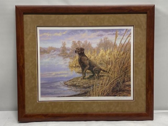 "Anticipation" by Ross B. Young, No. 112/200 - 28in x 23-5/8in, Framed, Signed, Numbered w/ COA