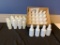 (24) 12oz Spray Bottles (No Nozzles) & 13 Squeeze Bottles (2) w/o Tops