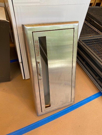 Steel Flush Mount Fire Extinguisher Cabinets, Exterior Front 30in
