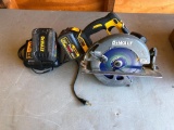 DeWalt DCS578 7-1/4in Cordless Circular Saw w/ Charger and Batteries