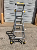 375lb Capacity Adjustable Ladder