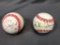 (2) Baseballs w/ Autograph by Gregg Olson, Chad McConnell, Dennis Rasmussen and more