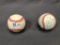 (2) Baseballs w/ Autograph by Brian McRae and Buddy Biancalana