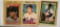 (3) Roger Clemens Baseball Cards - 1985 Fleer #155, 1985 Topps #181, 1984 Donruss #273