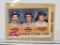 1981 Topps Dodgers Future Stars - Jack Perconte, Mike Scioscia, Fernando Valenzuela Rookie Card