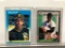 Lot of 2; Rookie Cards - 1985 Donruss #273 Red Sox William Roger Clemens Pitcher & 1987 Fleer #604