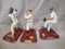 (3) Danbury Mint All Star Figurines - Sammy Sosa, Babe Ruth & Mariano Rivera
