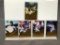 (5) 1999 World Champions NY Yankees Gold Photo Baseball Cards