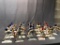 (21) Baseball Player Miniature Statues