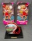 Lot of 3; (2) Nebraska Cornhuskers Cheer Leader Barbies & Stadium Printed Decorative Helmet