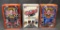 (3) Upper Deck Wax Packs - 1991 & 1992 The Collector's Choice 3D Team Holograms and Baseball Cards -