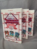 (3) 1993 Donruss Major League Baseball Series 2 Wax Packs - Factory Sealed