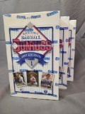 (3) 1993 Donruss Major League Baseball Series 1 Wax Packs - Factory Sealed