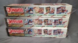 (3) 1991 Donruss Collectors Set Baseball Puzzle & Cards - Factory Sealed