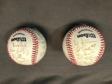 (2) Baseballs w/ Autograph