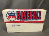 Lot of 2; Fleer Baseball Cards - 1990 Factory Sealed Box - No Plastic Wrap & 1983 Open Box