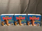 (3) Donruss Baseball Puzzle & Cards - Not Sealed