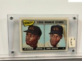 1965 Topps #16 Rookie Card - Houston's Rookie Stars - Joe Morgan 2B & Sonny Jackson SS