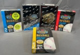 Lot of 5; '90s Topps & Leaf Set Baseball Cards - Factory Sealed