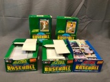 (5) 1989 & 1991 Score Major League Baseball Player Cards & Trivia Cards - Open Boxes