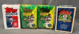 Lot of 4; 2000s Topps Major League Baseball Cards - Not Sealed