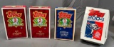 Lot of 4; 2000s Topps Major League Baseball Cards - Not Sealed