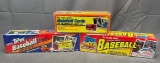 Lot of 3; '90s Topps Baseball Cards Complete Sets - Factory Sealed