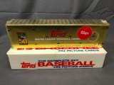 Lot of 2; 1987 & 2001 Topps Complete Set Baseball Cards