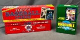 (3) 1991 SCORE Baseball Wax Packs, 1988 Topps Official Complete Set & 1988 SCORE Premier Edition