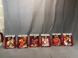 (6) Bradex Michael Jordan Numbered Collectible Plates