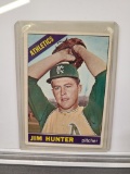 1966 Topps #36 Jim Hunter Rookie Card