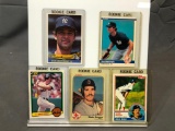 Lot of 5; Rookie Cards - 1984 Fleer #131, 1983 Donruss #586, 1984 Donruss #248, 1983 Topps #498 &