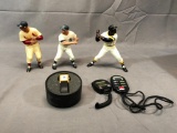 Lot of 6; Baseball Star Figurines & Watches