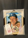 The Hamilton Collection Frame; An All American Legend - The Mick w/ COA