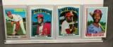 Lot of 4; Cardinals Greats Cards - 1972 Topps #130, 1970 Topps #220, 1982 Topps #109T & 1972 Topps