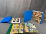 (2) Binders of Baseball Cards & Action Photos