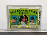 1972 Topps #79 Rookie Stars Red Sox - Carlton Fisk Catcher, Mike Garmin Pitcher, Cecil Cooper 1B